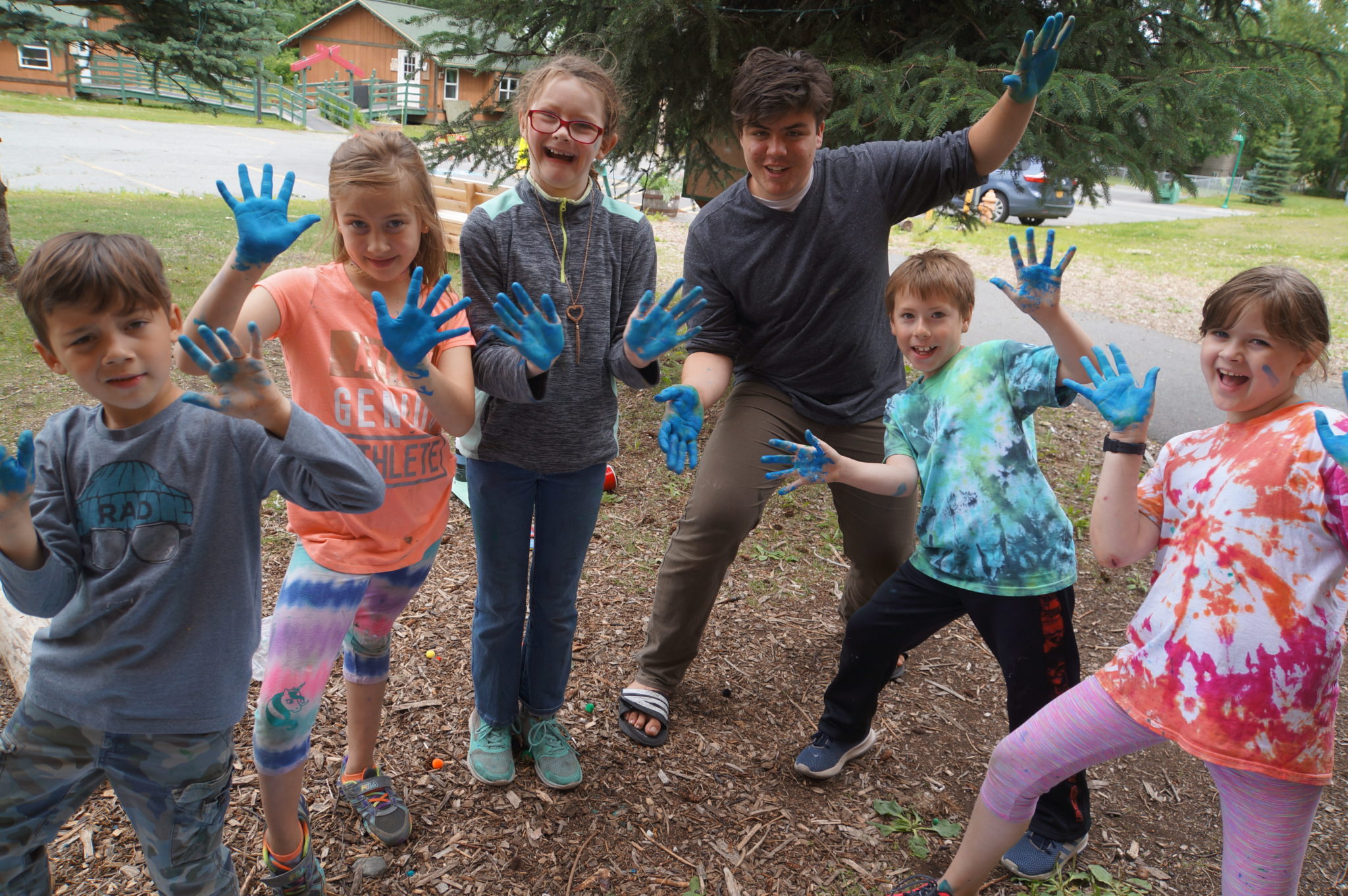 students at anchorage waldorf school
